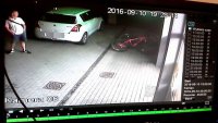 Wizerunek sprawcy kradziezy roweru