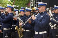 Orkiestra policyjna zagrała na Dniu Godności