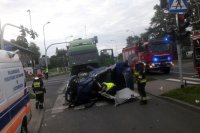 Wypadek na ulicy Dworcowej