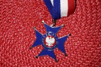 Honorowa odznaka dla komendanta z Żor